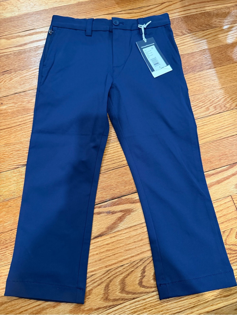 Vineyard Vines Boys On The Go Pant Size 5 Blazer Blue Brand New With Tags